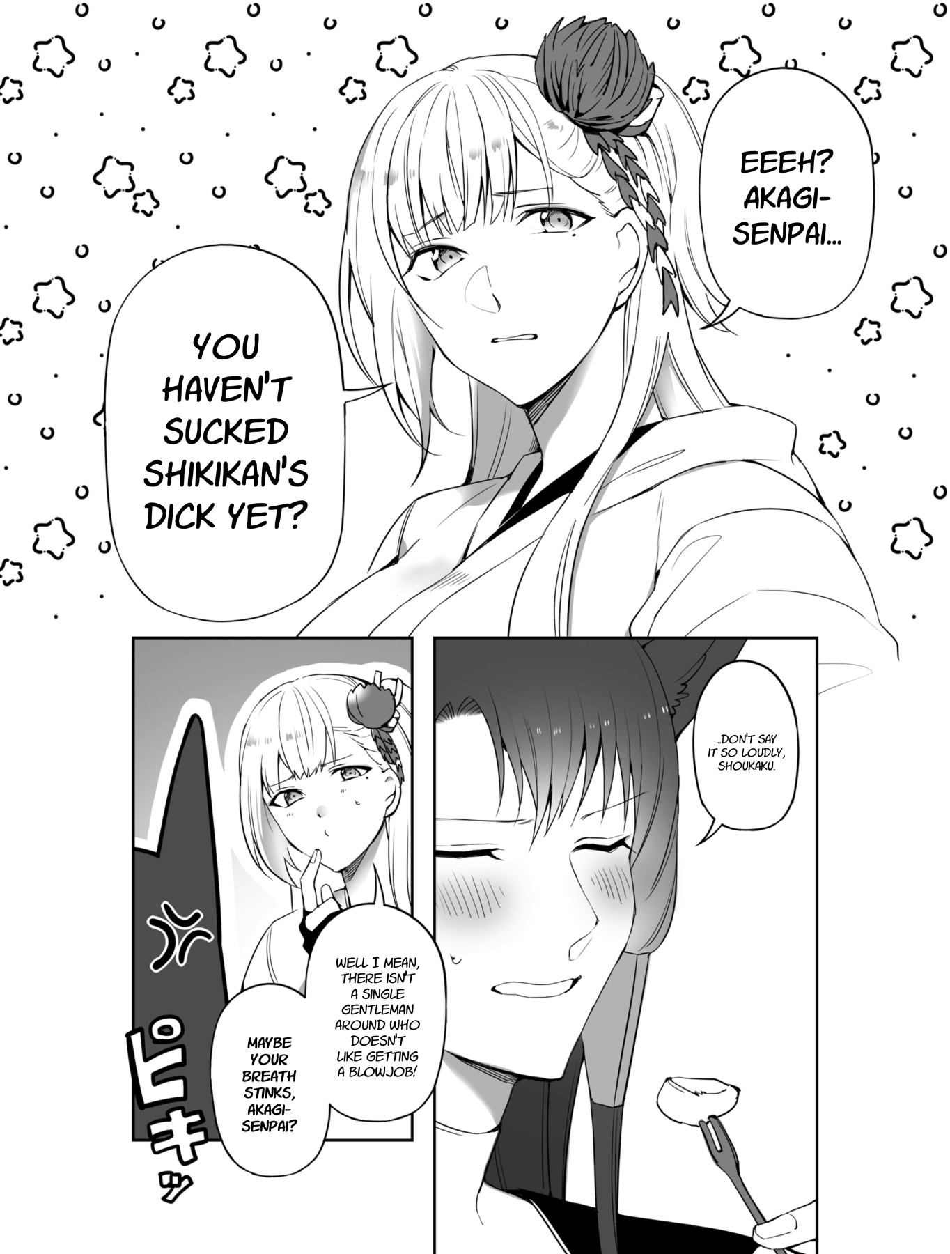 Hentai Manga Comic-Let Akagi Suck Your Dick-Read-3